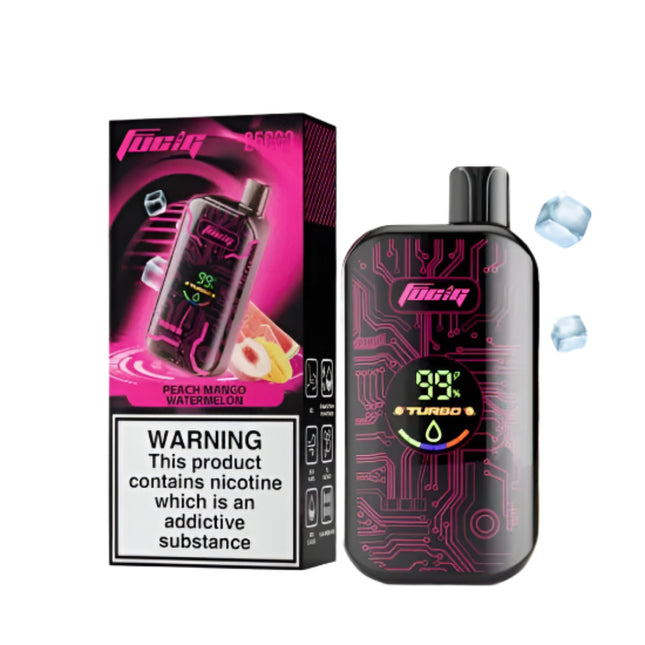 Fucig 25K Peach Mango Watermelon Ice Disposable خوخ بطيخ مانجو ساقع