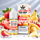 Alpha Super Cool Saltnic Straw Banana فراوله موز ساقع جدا