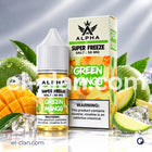 Alpha Super Cool Saltnic Green Mango مانجو ساقع جدا