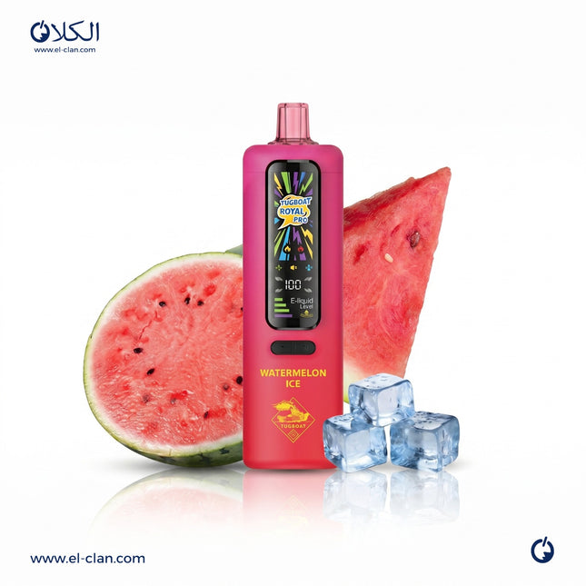 Tugboat Royal Pro 40K Watermelon Ice Disposble بطيخ ساقع