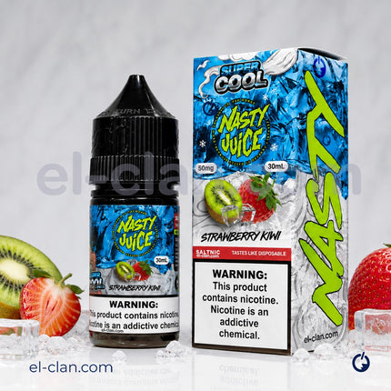 Nasty Juice Super Cool Strawberry Kiwi فراوله كيوي ساقع