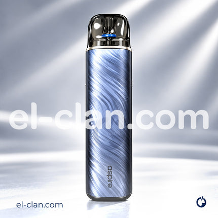 بطارية Aspire Pixo Aura2 بود فيب هاردوير مع شعار Aspire تظهر بشكل واضح في الصورة