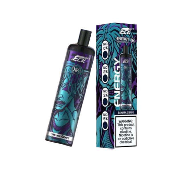 Energy 5K Sakura Grape Disposable عنب