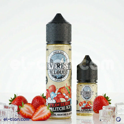 Everest Cloud Strawberry Litchi Ice فراوله ليتشي ساقع