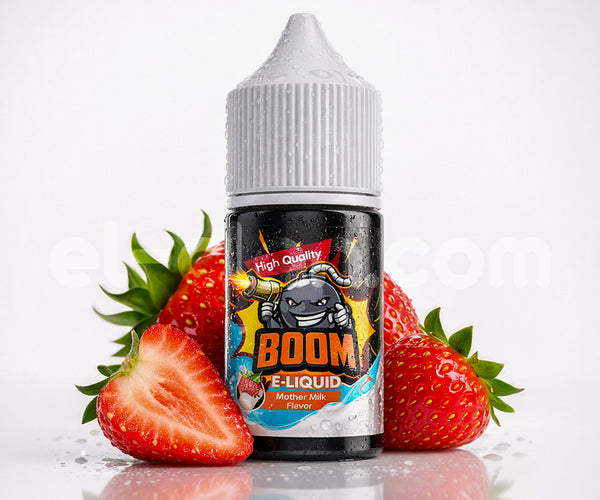 balanced vape flavors Black Magic Mother Milk Strawberry with Milk – الكلان فيب