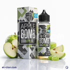 سائل فيب VGOD SaltNic Iced Apple Bomb بنكهة التفاح المثلج في زجاجة مستوردة، عبوة واضحة مع شعار VGOD