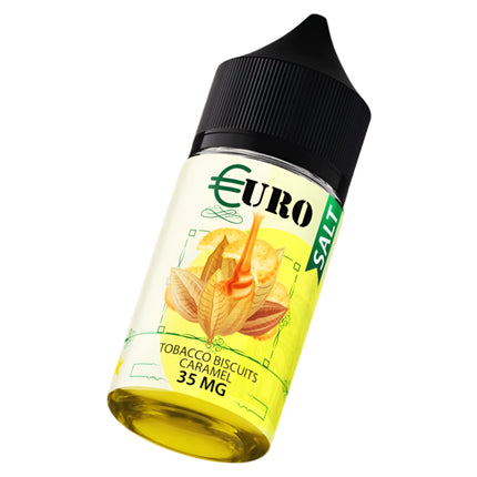 Euro SaltNic Tobacco Biscuits Caramel توباكو بسكويت وكراميل