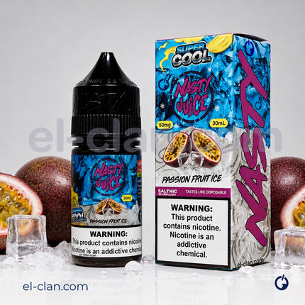 Nasty Juice Super Cool SaltNic Passion Fruit Ice باشون فروت ساقع