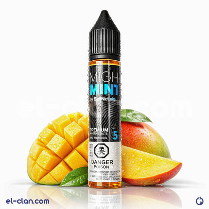 سحب من فيب VGOD SaltNic Mighty Mint بنكهة النعناع المنعش، عبوة ليكويد مستورد لسيجارة إلكترونية.