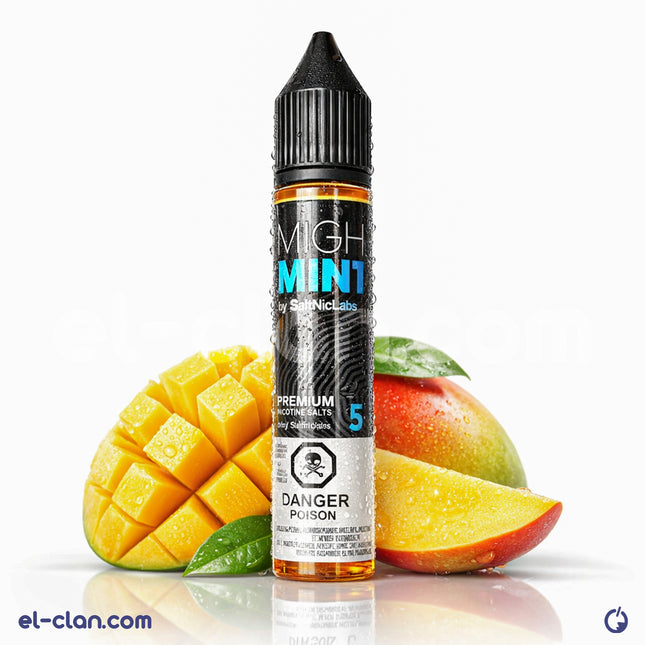سحب من فيب VGOD SaltNic Mighty Mint بنكهة النعناع المنعش، عبوة ليكويد مستورد لسيجارة إلكترونية.