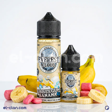 Everest Cloud Bubble Gum Banana Ice لبان موز ساقع