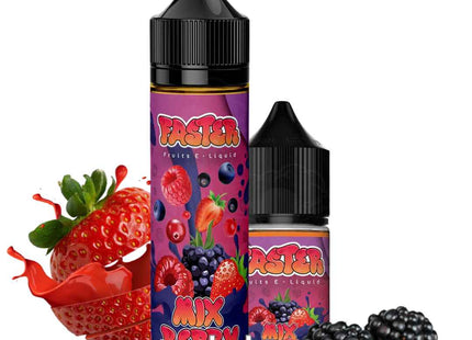 Faster Mix Berry فراوله توت - Faster E-Juice -  الكلان فيب el-clan.