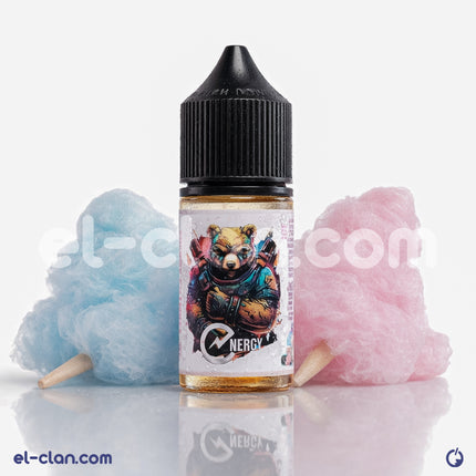 سحابة فيب Energy SaltNic Pink Panther بنكهة غزل البنات من Energy E-Juice، ليكويد محلي بعبوة 4 مل.