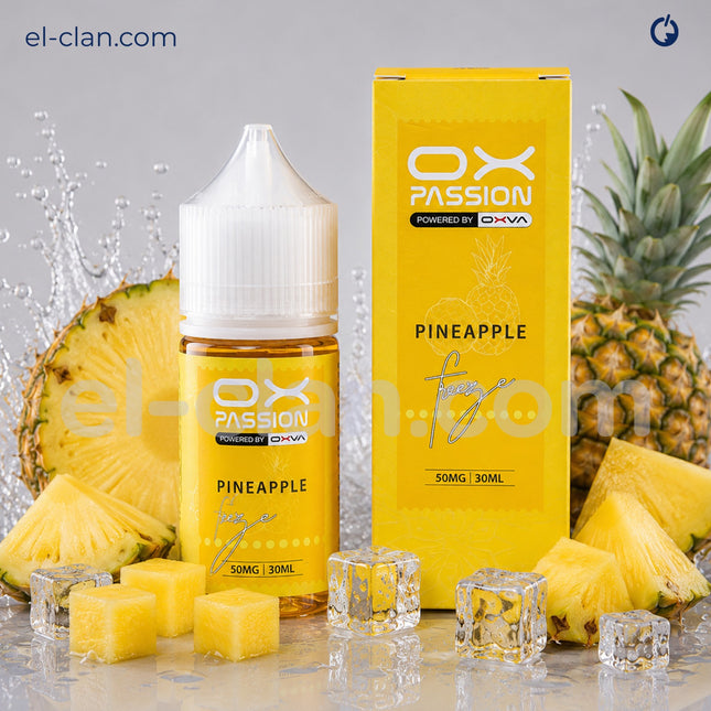 OX Passion SaltNic Super Cool Pineapple Mango اناناس مانجو ساقع