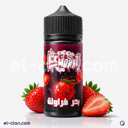 سائل فيب بنكهات بحر الفراولة ساقع من فور كاش إي-جويس، زجاجة سائل ليكويد محلي لمشروبات إلكترونية باردة