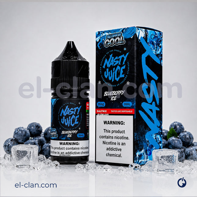 Nasty Juice Super Cool SaltNic Blueberry توت ساقع