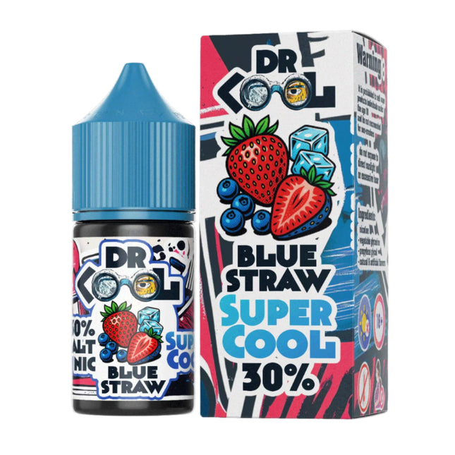 DR.Cool Super Cool SaltNic Blue Straw