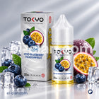 Tokyo SaltNic Iced Blueberry Passion Fruit توت باشون فروت ساقع