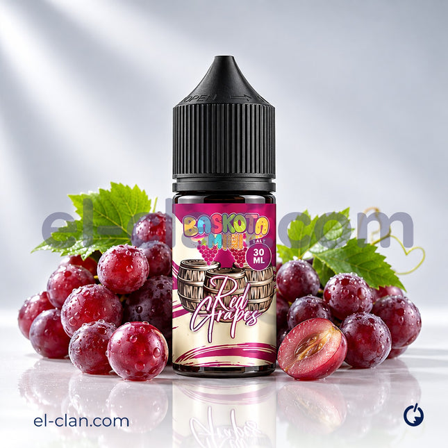 Baskota SaltNic Red Grapes Extra Flavour عنب احمر