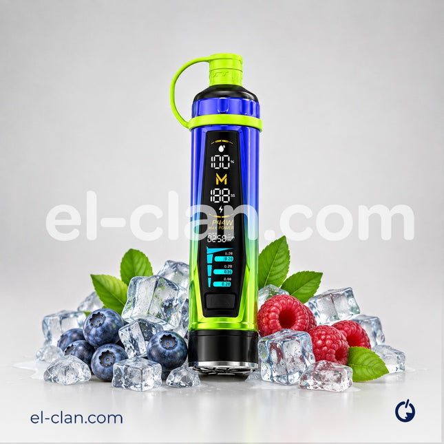 Mosmo Storm GT 35K Blue Razz Ice Disposable توت ساقع