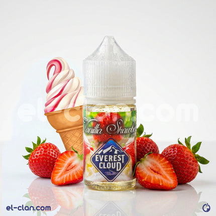 Everest Cloud Vanilla Strawberry Ice Cream ايس كريم فراوله فانيلا