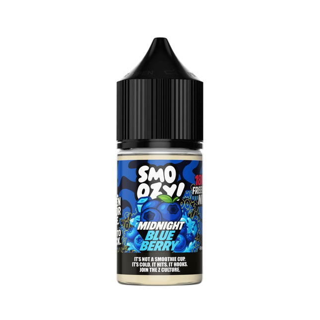 Smoozy Frozen SaltNic Midnight Blue Berry توت ساقع
