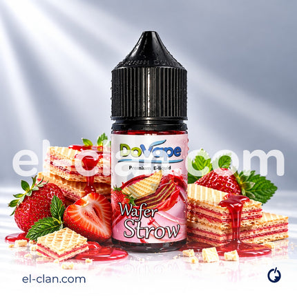 DoVape Wafer Straw ويفر بالفراولة