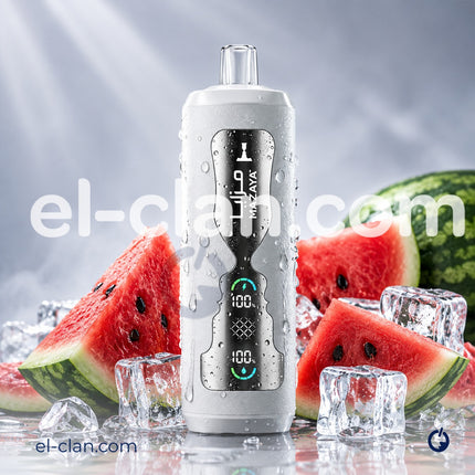 Mazaya Cloud Aura 50K Lush Ice Disposable بطيخ ساقع