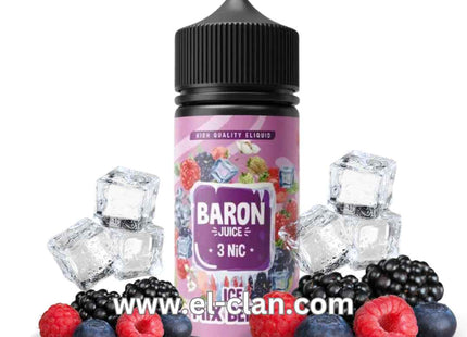 Baron SaltNic Ice Mix Berry مكس توت ساقع