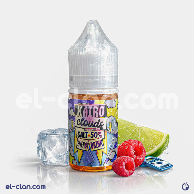 Kairo Clouds SaltNic Super Cool Energy Drink مشروب طاقه