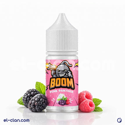 نقطة فيب من Boom E-Juice بنكهة غزل بنات توت ساقع، ليكويد محلي نكهة معبرة ومشبعة للأجهزة الإلكترونية.