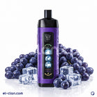 فيب ديسبوسبل من ألفاخير بنكهة عنب ساقع، عبوة تحتوي على خمس نسخ، منتج عالي الجودة للتمتع بنكهات الفيب الفاخرة