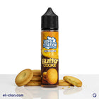 Vape Station Butter Cookie flavored e-liquid for vape devices, featuring a creamy cookie aroma with caramel notes.