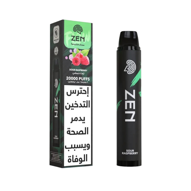 ZEN Flow 20k Sour Raspberry Disposable توت