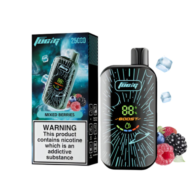 Fucig 25K Mixed Berries Ice Disposable توت ساقع