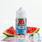 سائل فيب ليكويد بطيخ ساقع من XO Super Cool SaltNic Watermelon، زجاجة واضحة مع لون أحمر ونكهة البطيخ المنعشة