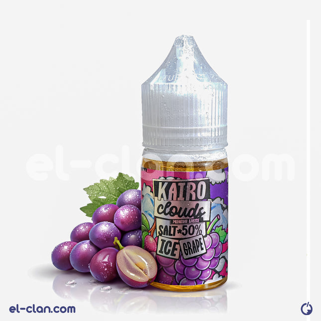 Kairo Clouds SaltNic Super Cool Grape عنب ساقع