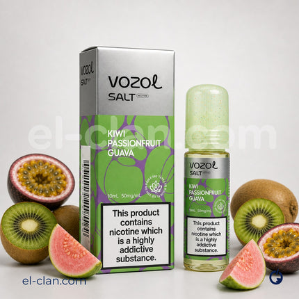 Vozol SaltNic Kiwi Passion Fruit Guava كيوى باشون فروت جوافة