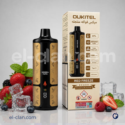 Oukitel Red Freeze 35k Disposable  فواكه