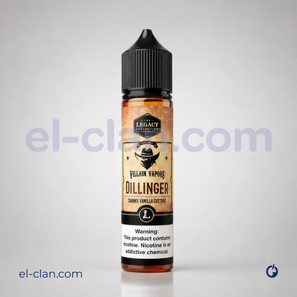 Five Pawns Villain Vapors Dillinger كراميل فانيلا كاستر