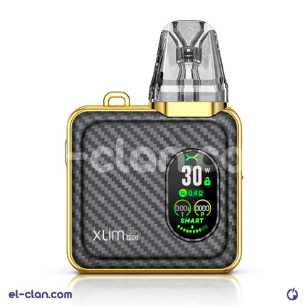 بود أوكسفا إكسليم إس كيو برو مع تصميم أنيق وشاشة عرض واضحة، يستخدم فيب هاردوير من علامة أوكسفا.