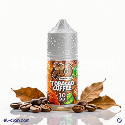 فيب ليكويد XO SaltNic نكهة التبغ والقهوة من XO E-Liquid، عبوة 72 مل، محلي ومناسب لمدخني السولتنيك