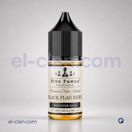Five Pawns SaltNic Black Flag Risen تبغ قهوة