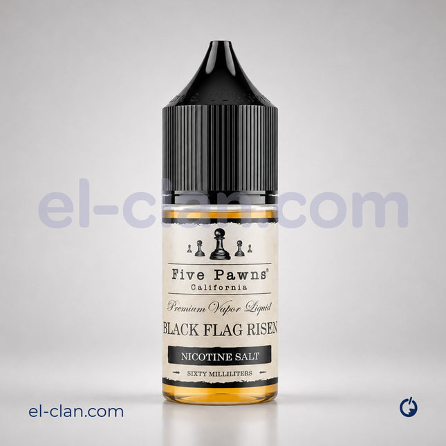 Five Pawns SaltNic Black Flag Risen تبغ قهوة