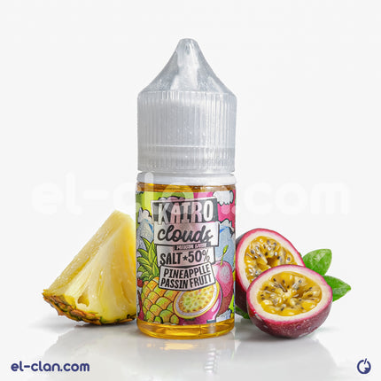 Kairo Clouds SaltNic Super Cool Pine Apple Passion Fruit باشون فروت اناناس