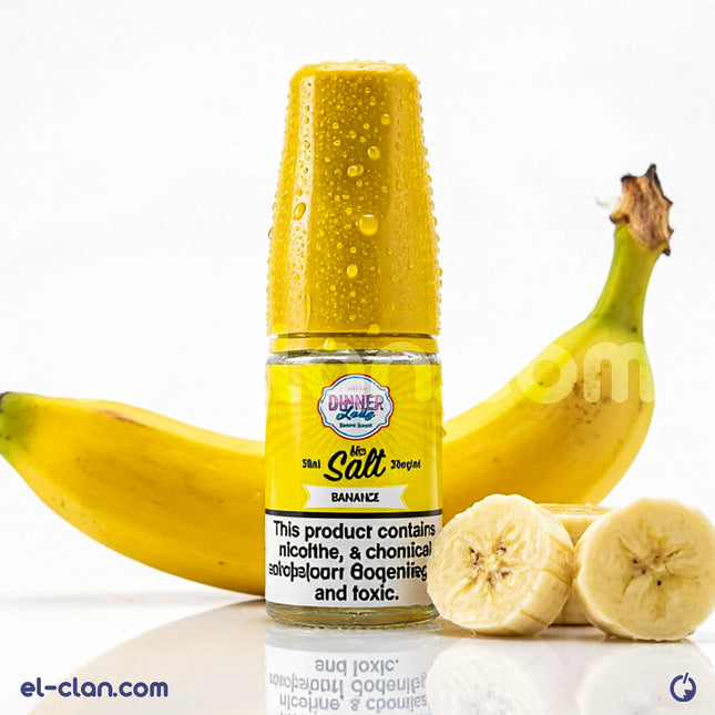 Dinner Lady SaltNic Banana Ice موز ساقع