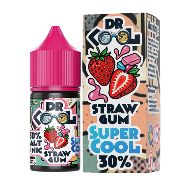 DR.Cool Super Cool SaltNic Strawberry Gum