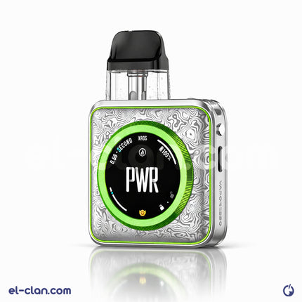 بطارية فيب هاردوير Vaporesso Xros 5 Nano بود مع تصميم نحيف وشاشة عرض صغيرة في الصورة
