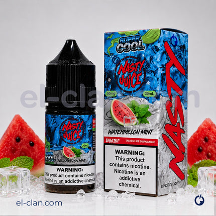 Nasty Juice Super Cool SaltNic Watermelon Mint بطيخ نعناع ساقع