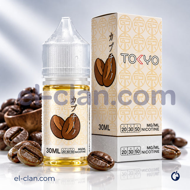 Tokyo SaltNic Iced Cappuccino كابتشينو